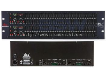 Dbx iEQ31 Dual 31-Band Graphic EQ/Limiter with Type V™ NR and AFS®