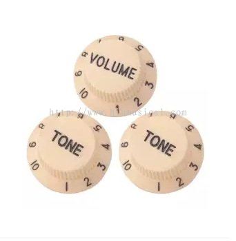 Guitars Control Knobs 1 Volume 2 Tone for Stratocaster SQ Electric Guitars