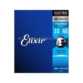 Elixir 12050 Polyweb Electric Guitar Strings 10-46