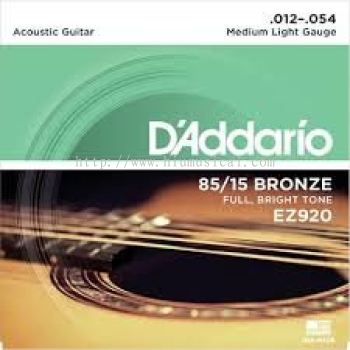 D'Addario EZ920 85/15 Bronze Guitar String