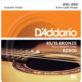 D'Addario EZ900 85/15 Guitar Strings 10-50