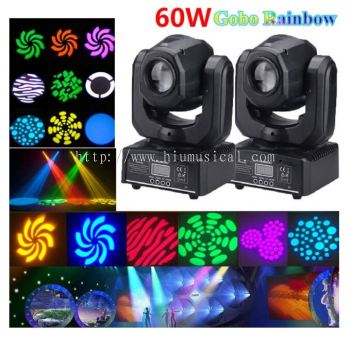 60W Mini Moving Head Gobo LIght