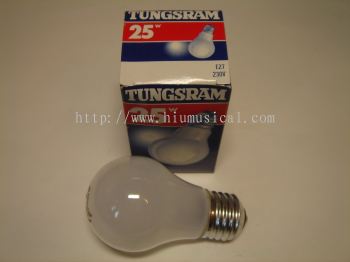 Filament lamps 25 W, Tungsram