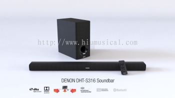 Denon- DHT-S316 Home Theatre Sound Bar System