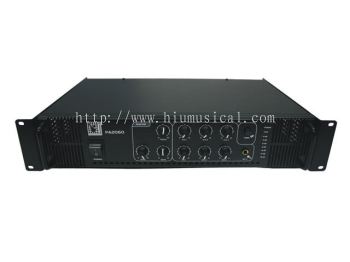 PA2060 60W 100V line power amplifier