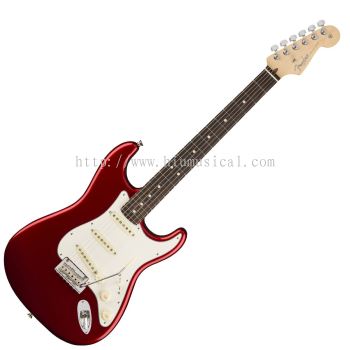 Fender American Professional Stratocaster Electric Guitar, Rosewood FB, Candy Apple Red