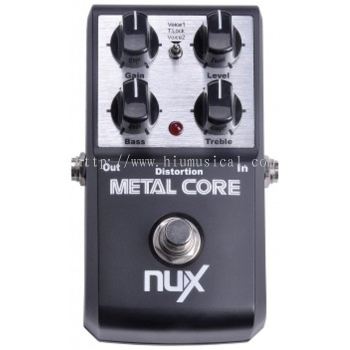 Nux Metal Core Distortion Pedal