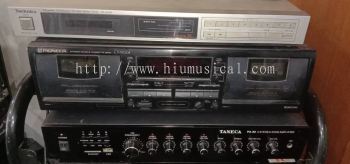 Pioneer CT-W204 Stereo Double Cassette Deck