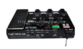 NUX MFX-10 Modeling Guitar Processor Guitar Effect Pedal Drum Recorder 55 Effect 72 Preset Multi-fun