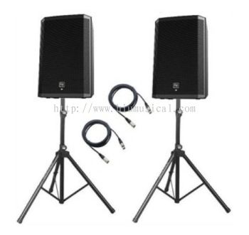 EV ZLX15 Powered Speaker Package