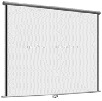 BURIO Manual Pull Down Projection Screen