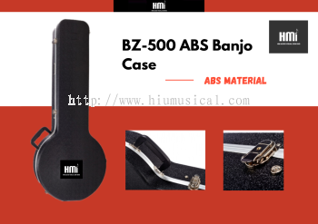 BZ-500 ABS Banjo Case