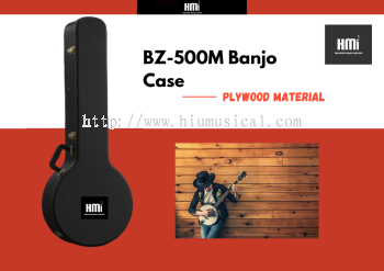 BZ-500M Plywood Banjo Case