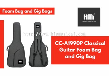 CC-A1990P Classical Guitar Foam Bag and Gig Bag