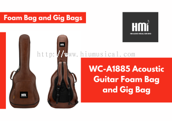 WC-A1885 Acoustic Guitar Foam Bag and Gig Bag