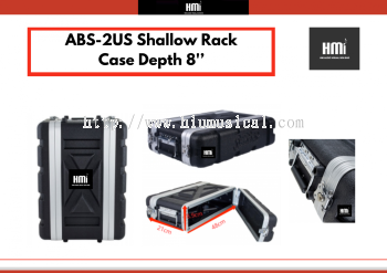 ABS-2US Shallow Rack Case Depth 8'’