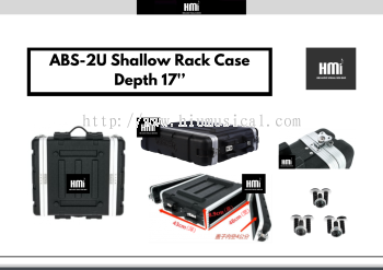 ABS-2U Shallow Rack Case Depth 17'’