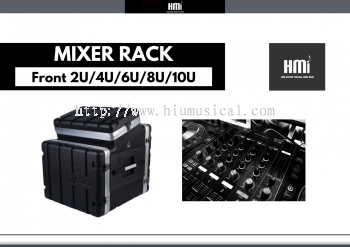 Front 2U/4U/6U/8U/10U Mixer Rack