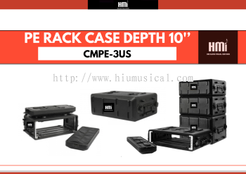 CMPE-3US PE Rack Case Depth 10'’