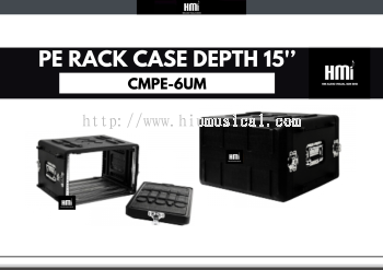 CMPE-6UM PE Rack Case Depth 15''