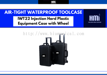 IWT22 Injection Hard Plastic Equipment Case with Wheel