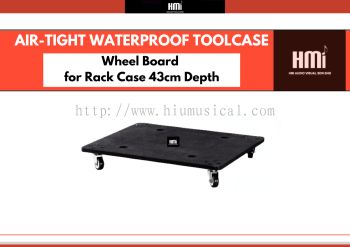 Wheel Board for Rack Case 43cm Depth