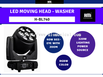 H-BL740 LED Moving Head Washer