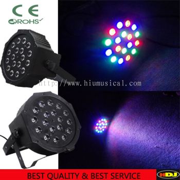 N-P001 18pcs 1W RGB LED good quality par light