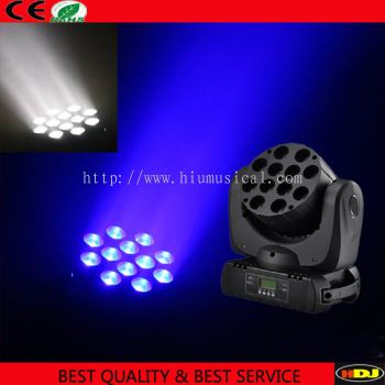 N-Y004 12pcs 10w Rgbw 4in1 Cree Led Beam Moving Head Stage Light Beam Moving