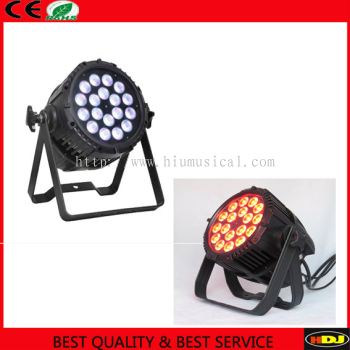 N-P016 18pcs 4 in 1 led waterproof par light for outside