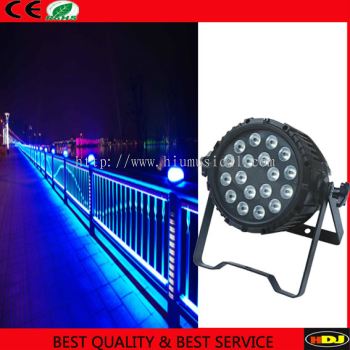 N-P022 18pcs RGBWA 5 in 1 LED waterproof par light