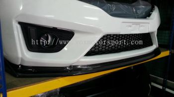 2014 2015 2016 2017 2018 2019 2020 honda jazz fit gk front lip rs style for jazz fit gk front bumper add on upgrade performance look real carbon fiber material new set