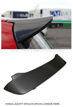 2003 2004 2005 2006 2007 honda jazz fit gd spoiler spoon for jazz fit gd add on upgrade performance look frp material new set