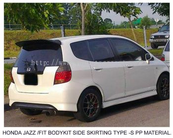 2003 2004 2005 2006 2007 honda jazz fit gd side skirt type s spoon style for jazz fit gd replace upgrade performance look pp material new set 