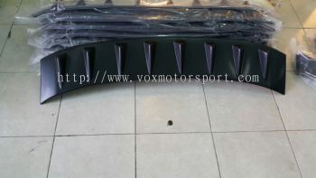 2016 2017 2018 Honda civic fc spoiler votex generator rear Diffuser 