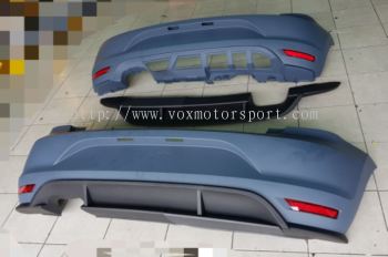2011 2012 2013 2014 2015 polo bumper gti rear pp material new set 