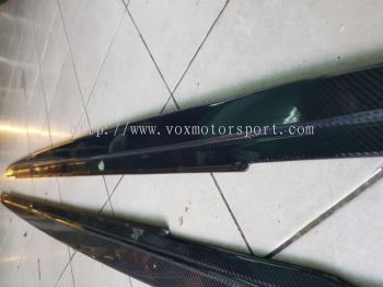 2017 2018 Bmw g30 5 series side skirt lip extension carbon Material new set 