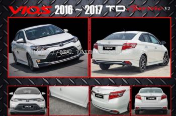 2014 2015 2016 2017 2018 Toyota vios bodykit trd v2 new set