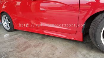 2017 2018 honda jazz gk side skirt rs side skirting pp abs Material