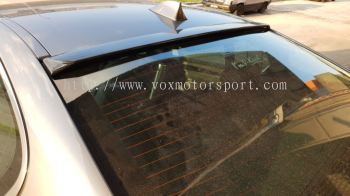 bmw f10 glass spoiler roof spoiler mperformance style add on carbon abs material new set 