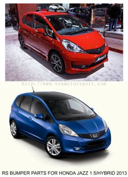 2008 2009 2010 2011 2012 2013 honda jazz fit ge bodykit rs style.for ge fit jazz replace upgrade performance look pp material new set