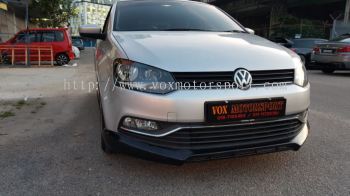Volkswagen polo Bodykit rline style add on lip abs Material new set 