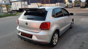 Volkswagen polo Bodykit rline style add on lip abs Material new set 