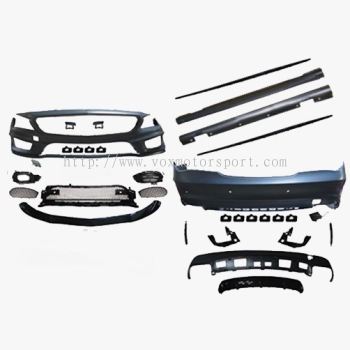 mercedes benz cla class w117 amg cla45 style bodykit set bumper upgrade replace pp material new set