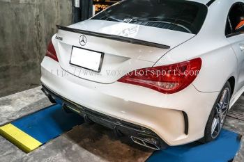 mercedes benz cla class w117 amg cla45 style bodykit set rear bumper upgrade replace pp material new set