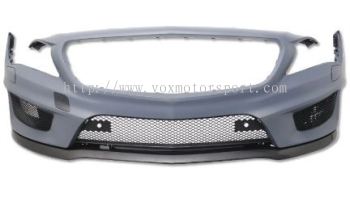 mercedes benz cla bodykit front bumper amg cla45 replace upgrade pp material new set