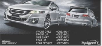 honda odyssey rb3 bodykit mugen rs style replace upgrade performance look frp material new set