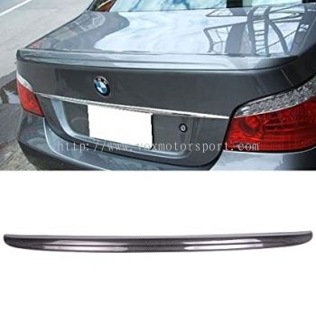 bmw e60 5 series spoiler m5 styleadd on upgrade performance look real carbon fiber material new set
