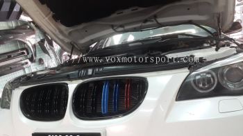 bmw e60 grille nose m5 tri color style for e60 replace upgrade performance look abs material new set  