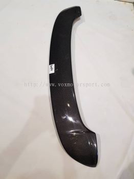 suzuki swift spoiler sport style for swift add on upgrade performance look real carbon fiber material new set